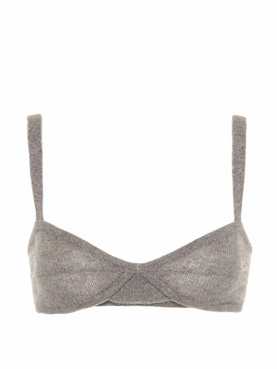 Khaite Eda cashmere bralette at Collagerie