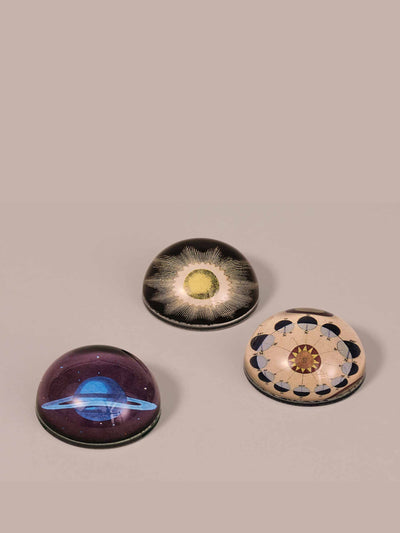 Choosing Keeping John Derian paperweights, celestial assortment at Collagerie