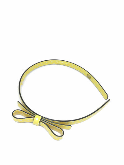 Inky & Mole Yellow spot headband at Collagerie