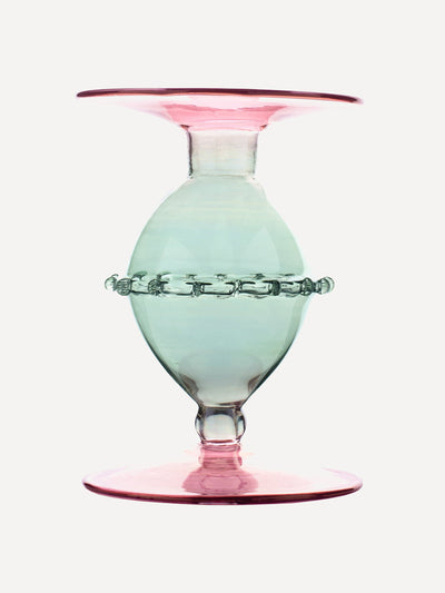 Issy Granger Pharaoh glass candlestick at Collagerie