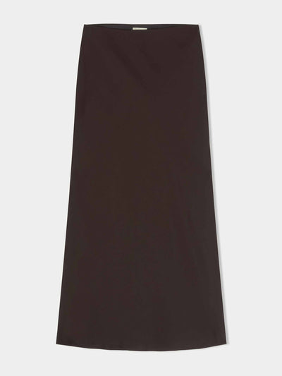 Jigsaw Brown maxi skirt at Collagerie