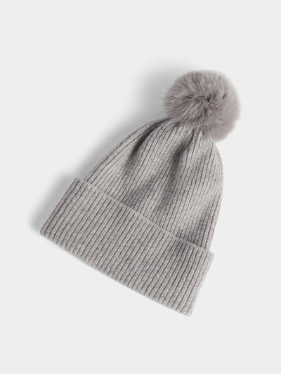 Jigsaw Lambswool pom hat at Collagerie