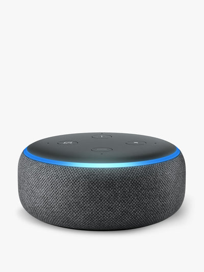 Amazon Echo dot smart device with Alexa voice recognition and control, 3rd generation at Collagerie