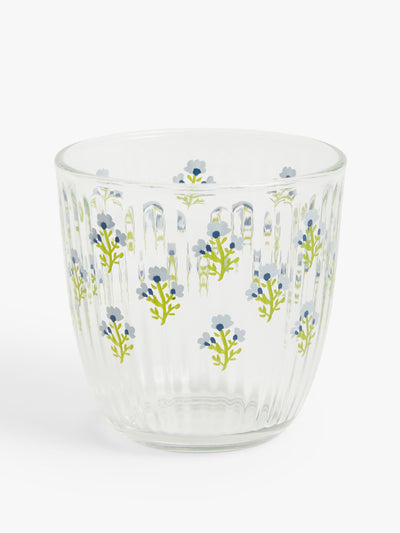 John Lewis Floral glass tumbler at Collagerie