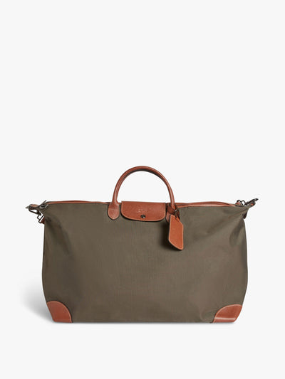 Longchamp Extra large travel bag in brown at Collagerie