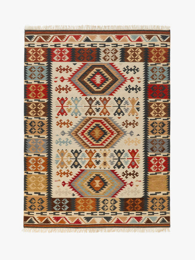 John Lewis Fusion Manisa kelim rug at Collagerie