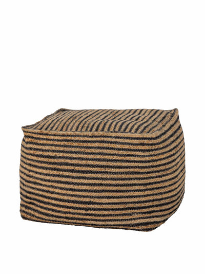 Joanie Home Nao jute pouffe at Collagerie