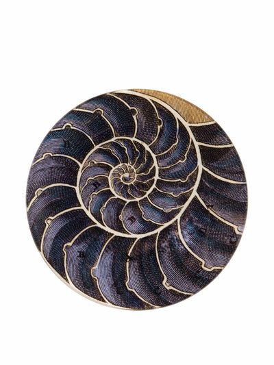 John Derian Handmade shell plate at Collagerie