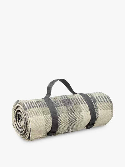 John Lewis Check pattern wool picnic rug at Collagerie