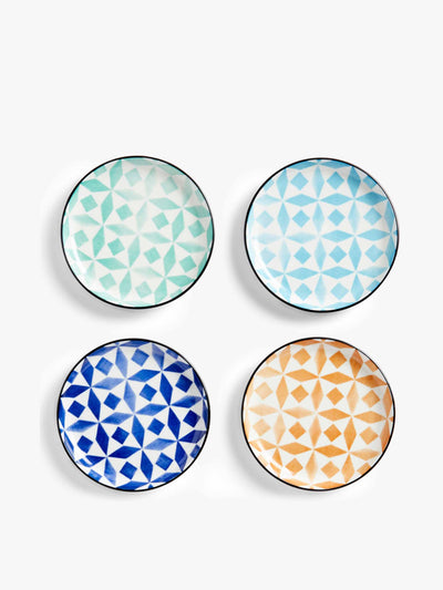 Levantine Mezze plates (set of 4) at Collagerie