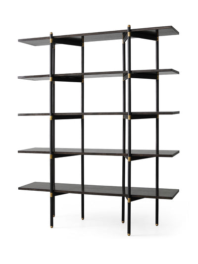 Julian Chichester Dark brown wooden bookshelf at Collagerie