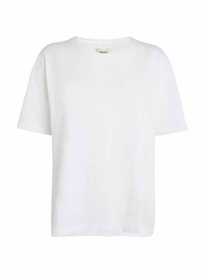 Khaite White t-shirt at Collagerie