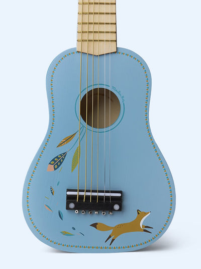 Kidly Blue guitar at Collagerie