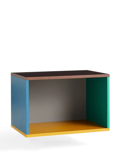 Hay Coloured wall mounted cabinet at Collagerie
