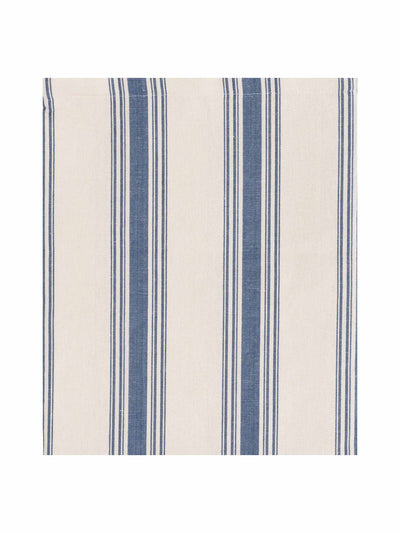 Late Afternoon Blue striped table cloth at Collagerie