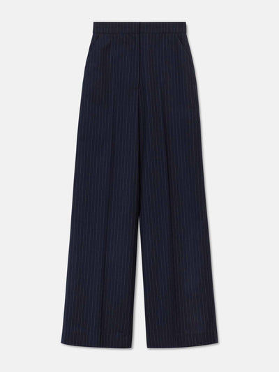 Laura Pitharas Pinstripe wide-leg trouser at Collagerie