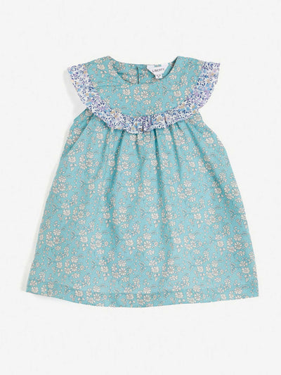 Liberty Blue floral dress at Collagerie