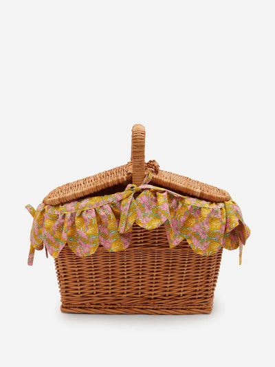 Coco & Wolf Wicker picnic basket at Collagerie