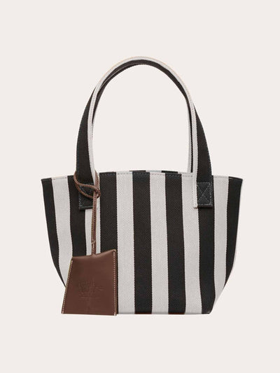 Little Liffner Mini striped tote at Collagerie