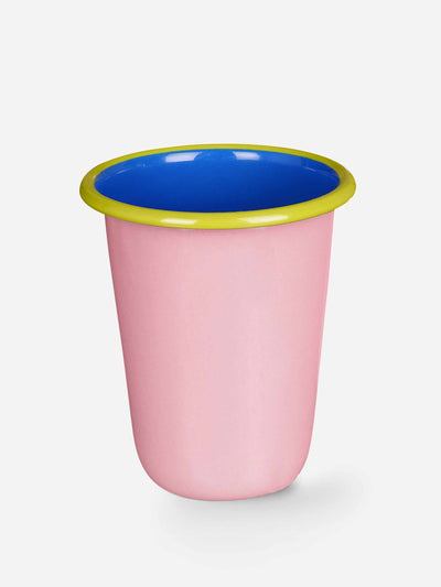 Bornn Pink enamel tumbler at Collagerie