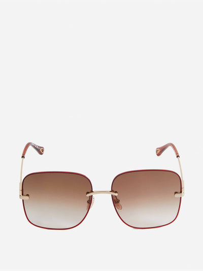 Chloé Square sunglasses at Collagerie