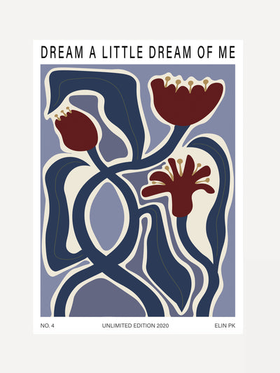 Elin PK Dream A Little Dream Of Me unframed print 50x70 at Collagerie