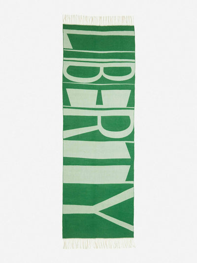 Liberty London Liberty letters jacquard wool scarf at Collagerie