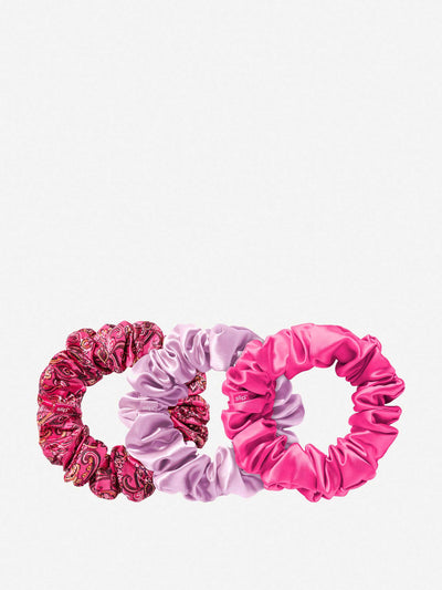 Slip x Alice + Olivia Silk scrunchie (pack of 3) at Collagerie