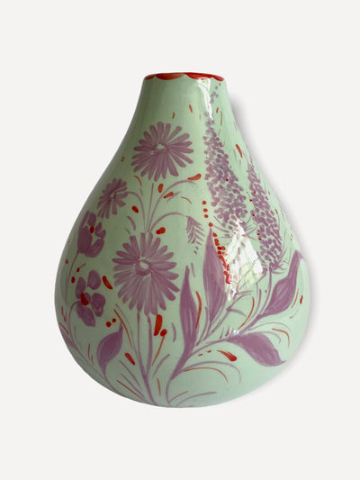 Vaisselle Ceramic hand painted vase at Collagerie