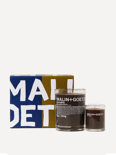 Malin + Goetz Scented candle set at Collagerie