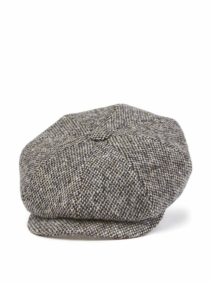 Tweed bakerboy cap