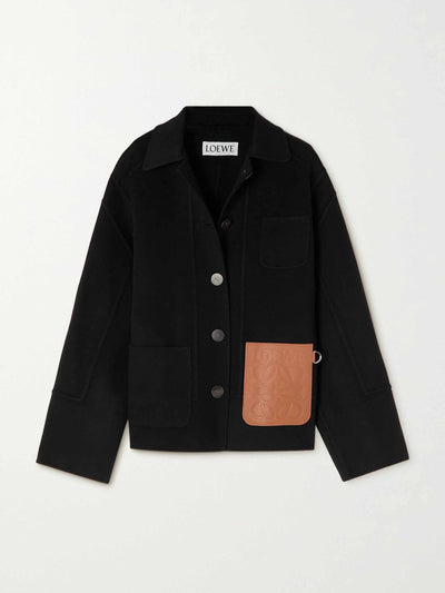 Loewe Wool and cashmere jacket at Collagerie