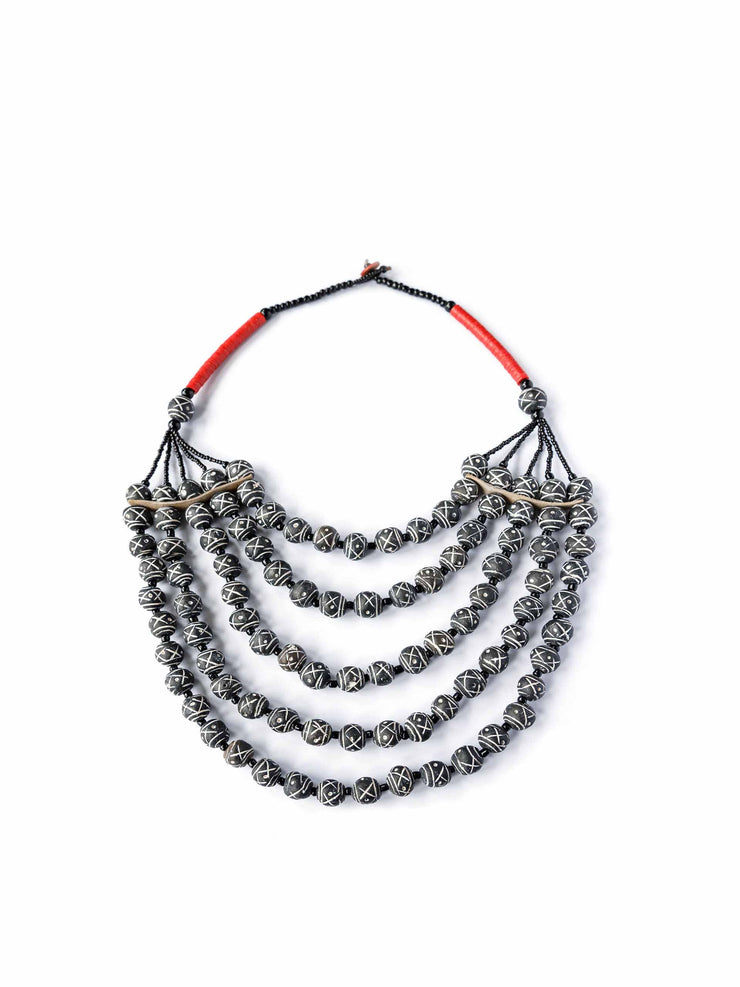 Maimou terracotta necklace