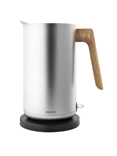 Eva Solo Steel and oak electric kettle at Collagerie