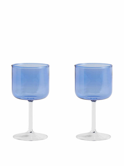Hay Tint wine glass (set of 2) at Collagerie