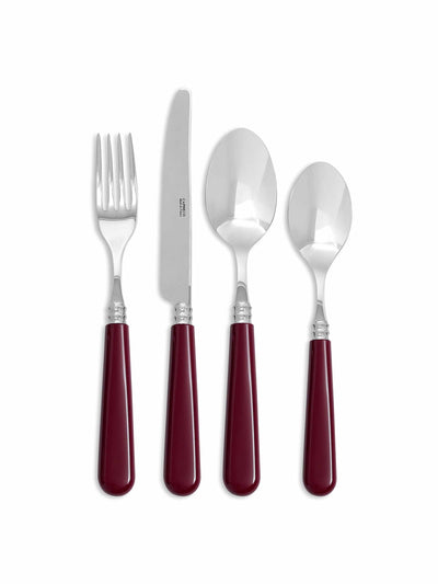 Maison Margaux Burgundy cutlery (set of 4) at Collagerie