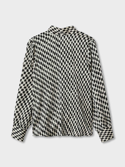 Mango Check shirt at Collagerie