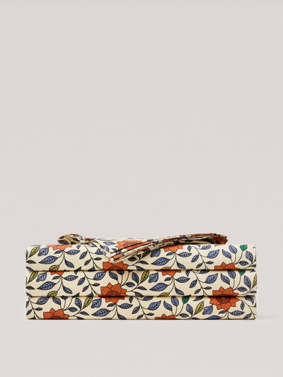 Mango Floral print cotton tablecloth at Collagerie