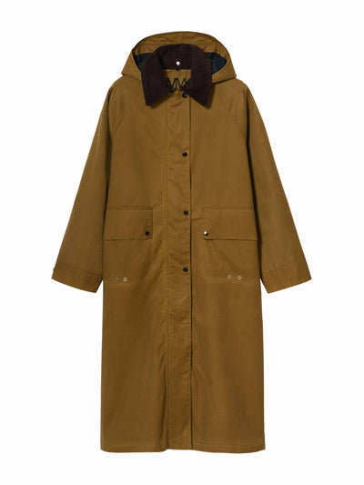 Mango Detachable hooded parka at Collagerie