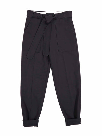 Marfa Stance Black wool trousers at Collagerie