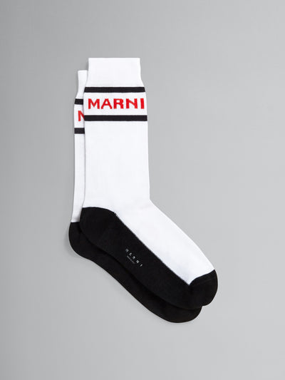 Marni Logo socks at Collagerie