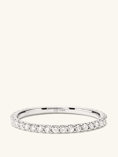 Mejuri Diamond eternity band at Collagerie