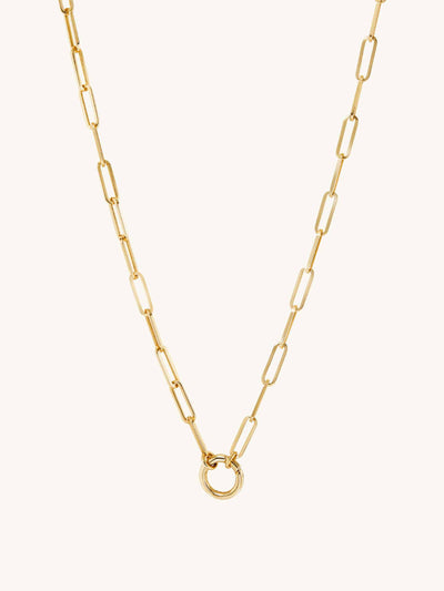 Mejuri 14kt Yellow gold necklace at Collagerie