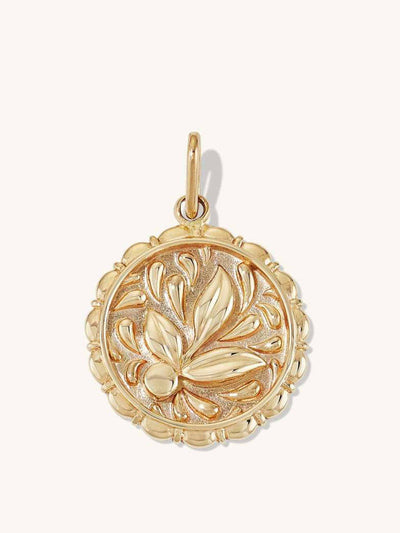 Mejuri 14kt yellow gold charm pendant at Collagerie