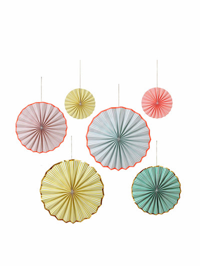 Meri Meri Striped decorations (set of 6) at Collagerie