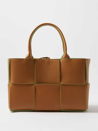 Bottega Veneta Brown leather tote bag at Collagerie