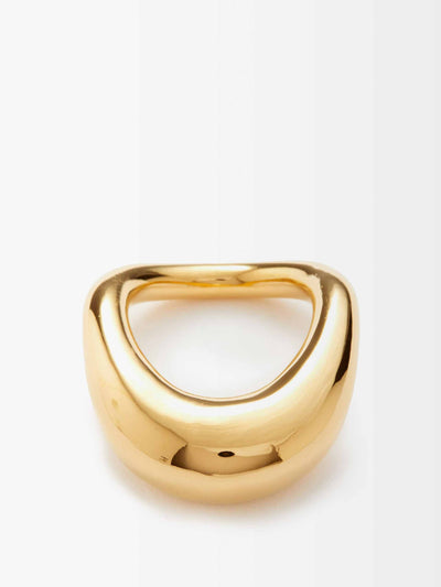 Charlotte Chesnais 18kt gold plated ring at Collagerie