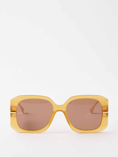 Fendi eyewear Square acetate sunglasses at Collagerie