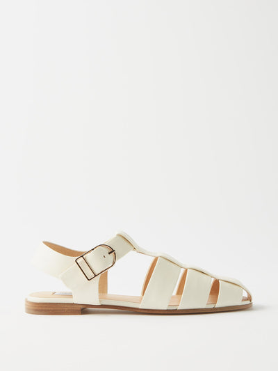 Gabriela Hearst Lynn leather sandals at Collagerie