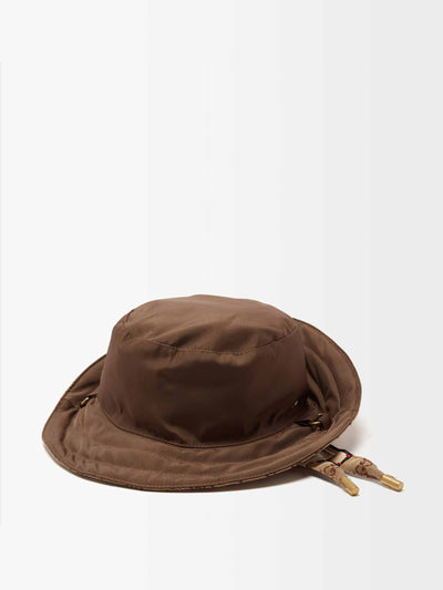 Gucci Technical shell bucket hat at Collagerie